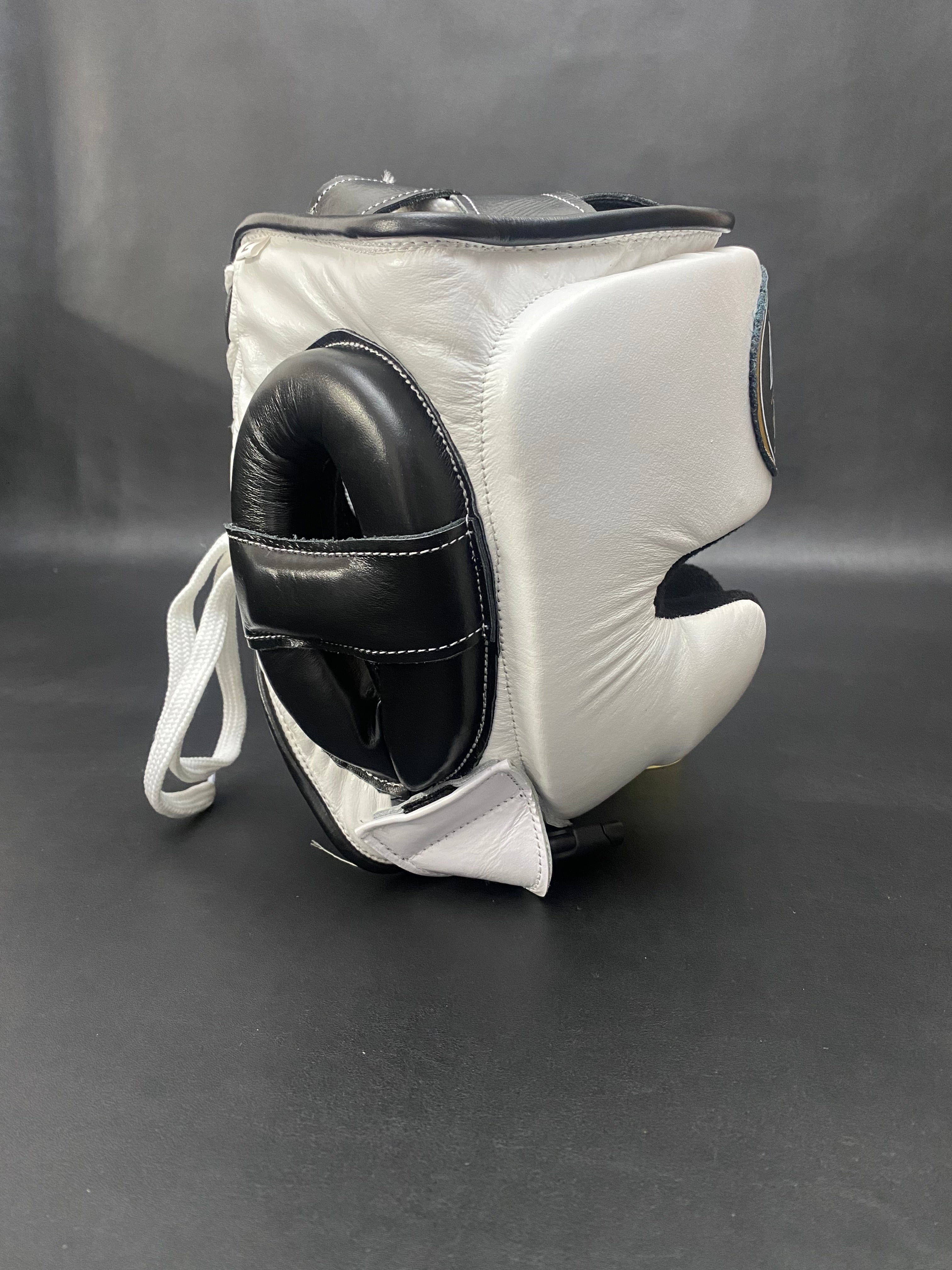 Customizable White and Black No Boxing No Life Boxing Head Guard