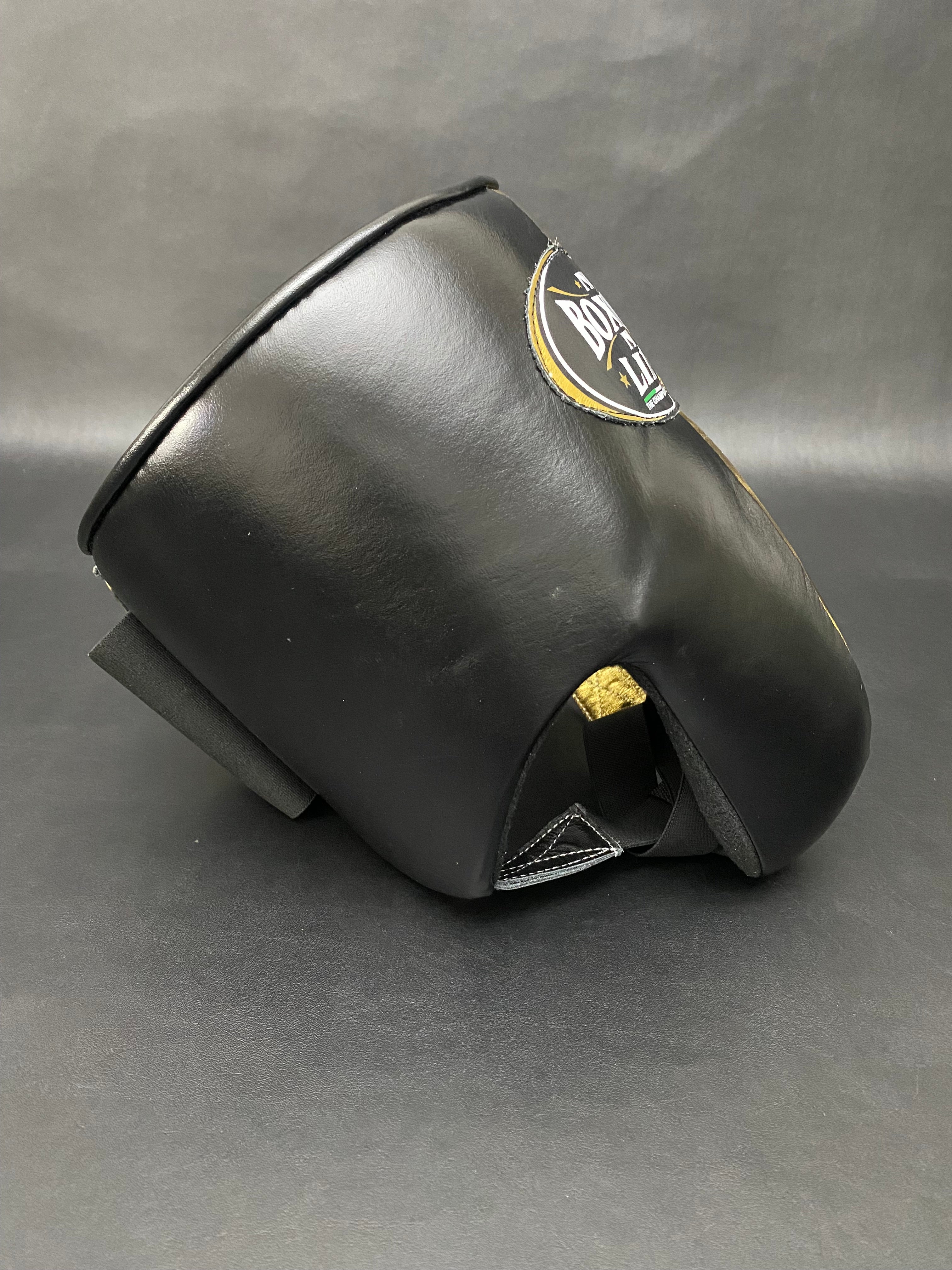 Customizable Black and Gold No Boxing No Life Boxing Set With Cheeks Head Guard