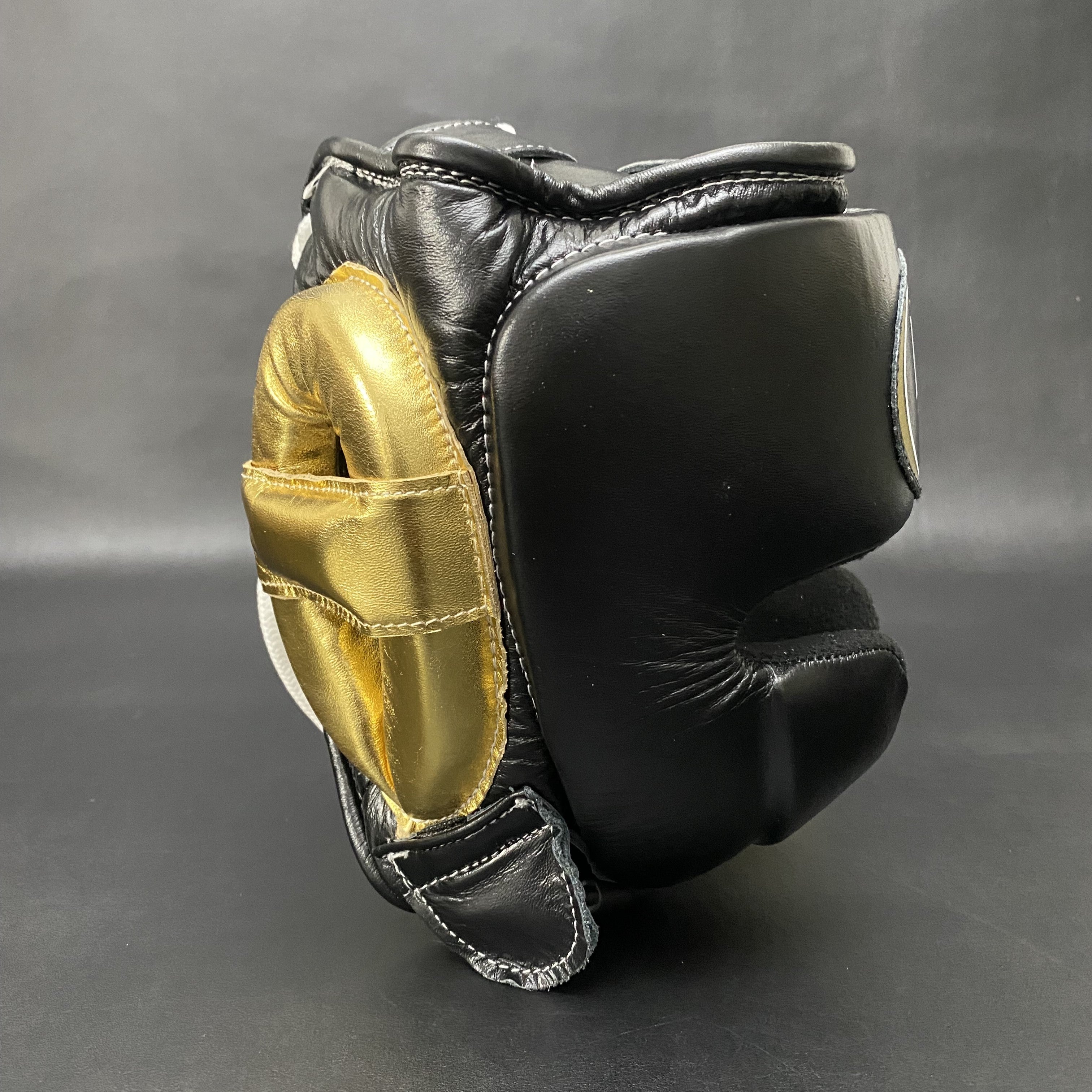Customizable Black and Gold No Boxing No Life Boxing Set With Cheeks Head Guard