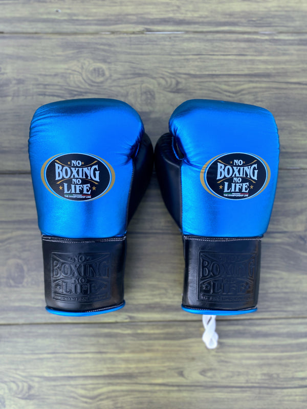Customizable Blue and Black No Boxing No Life Boxing Sets With Cheeks Head Guard