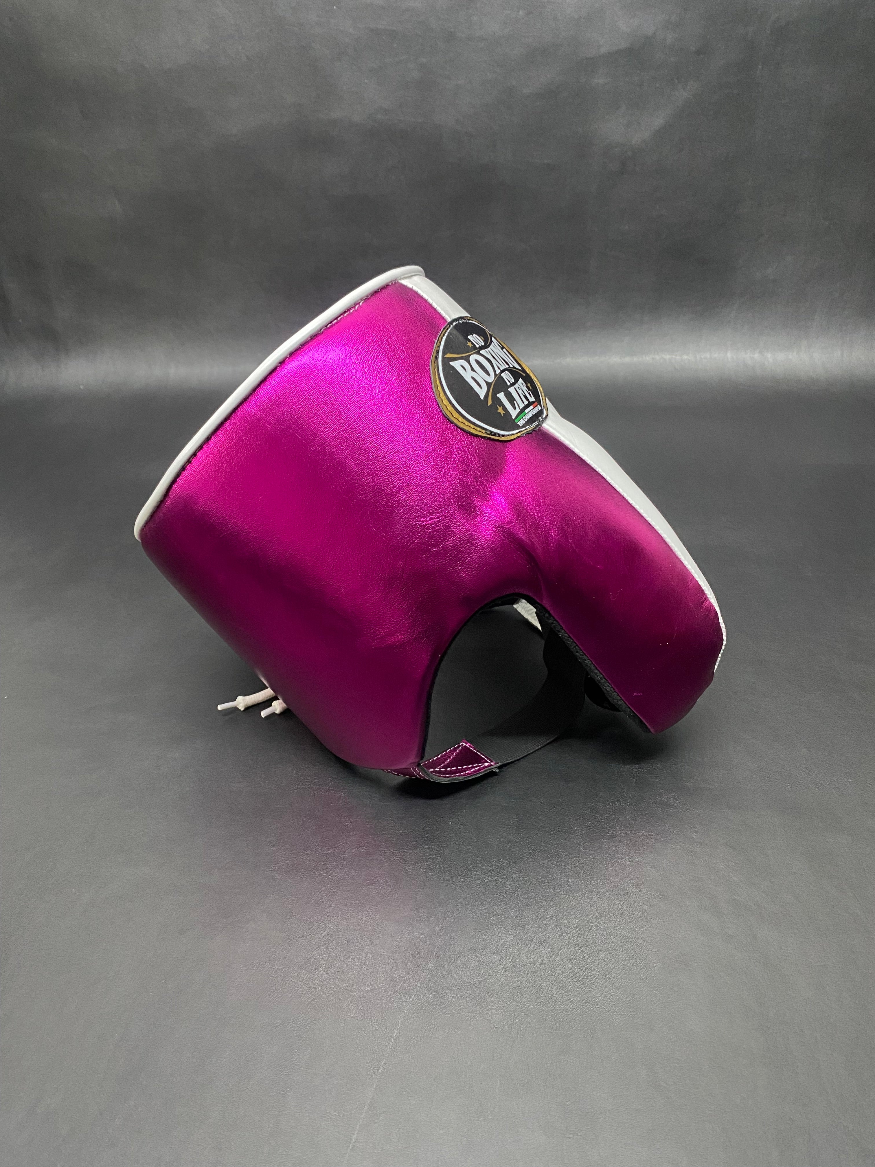 Customizable White and Pink No Boxing No Life Boxing Set With Cheeks Head Guard
