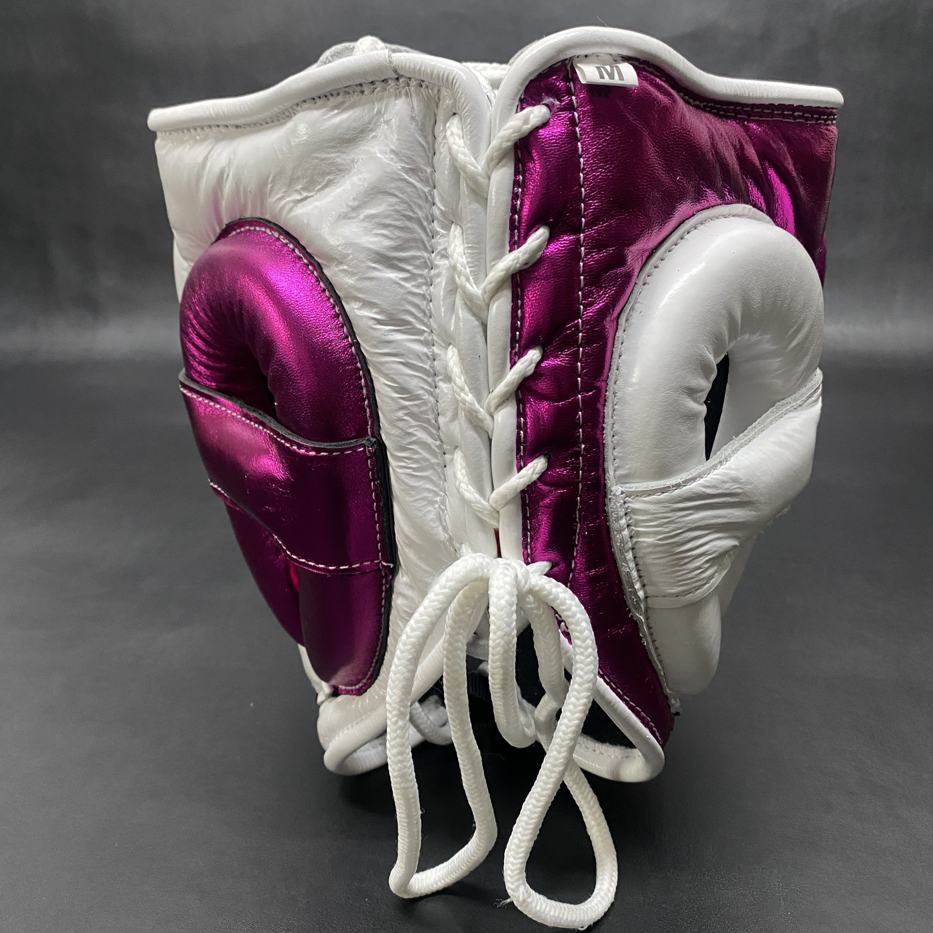 Customizable White and Pink No Boxing No Life Boxing Set With Cheeks Head Guard