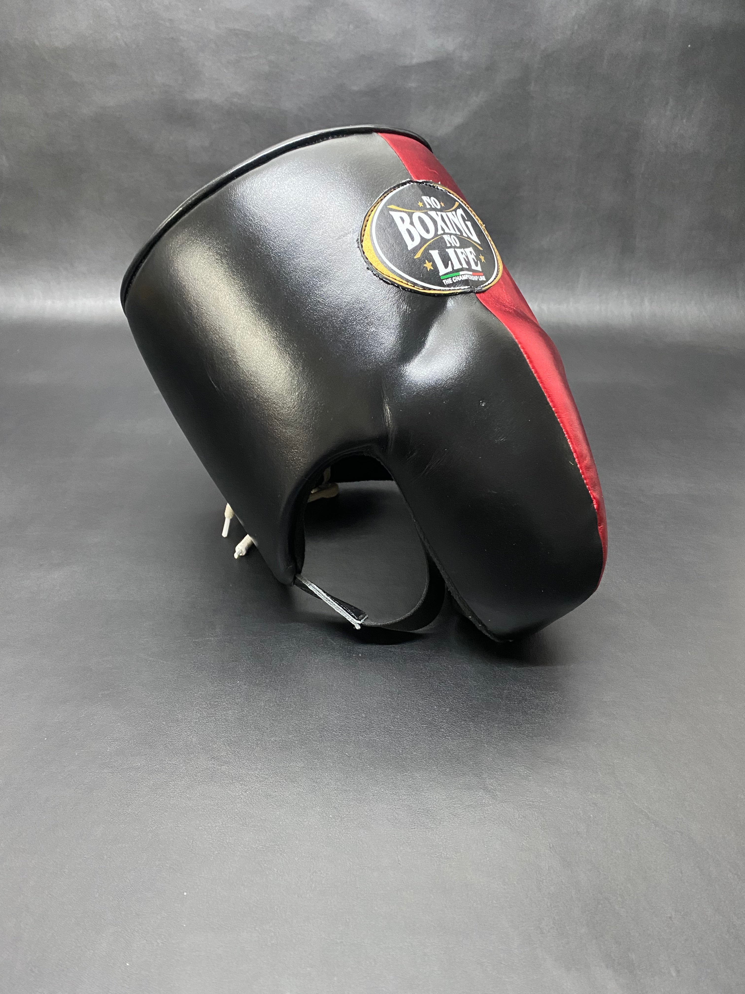 Customizable Red and Black No Boxing No Life Boxing Set With Cheeks Head Guard