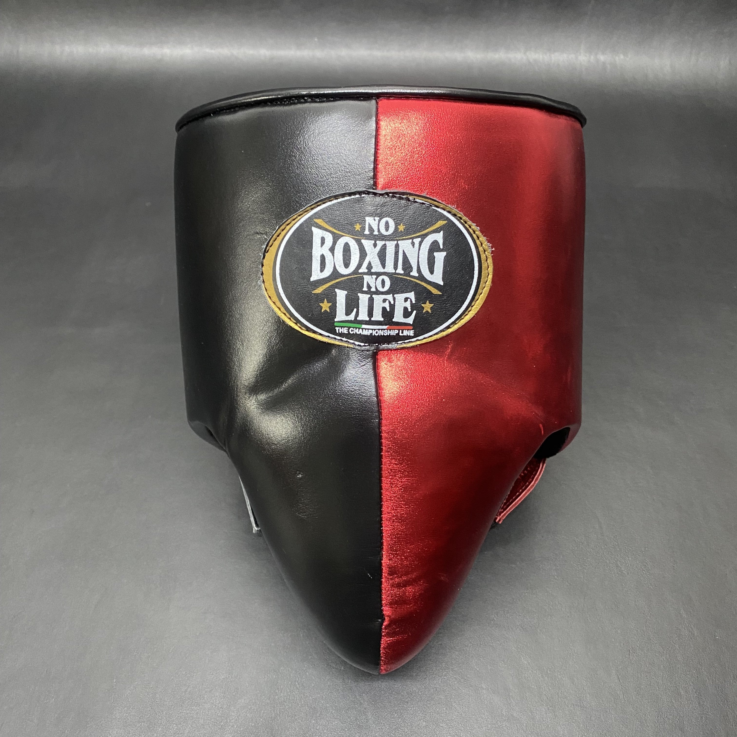 Customizable Red and Black No Boxing No Life Boxing Set With Cheeks Head Guard