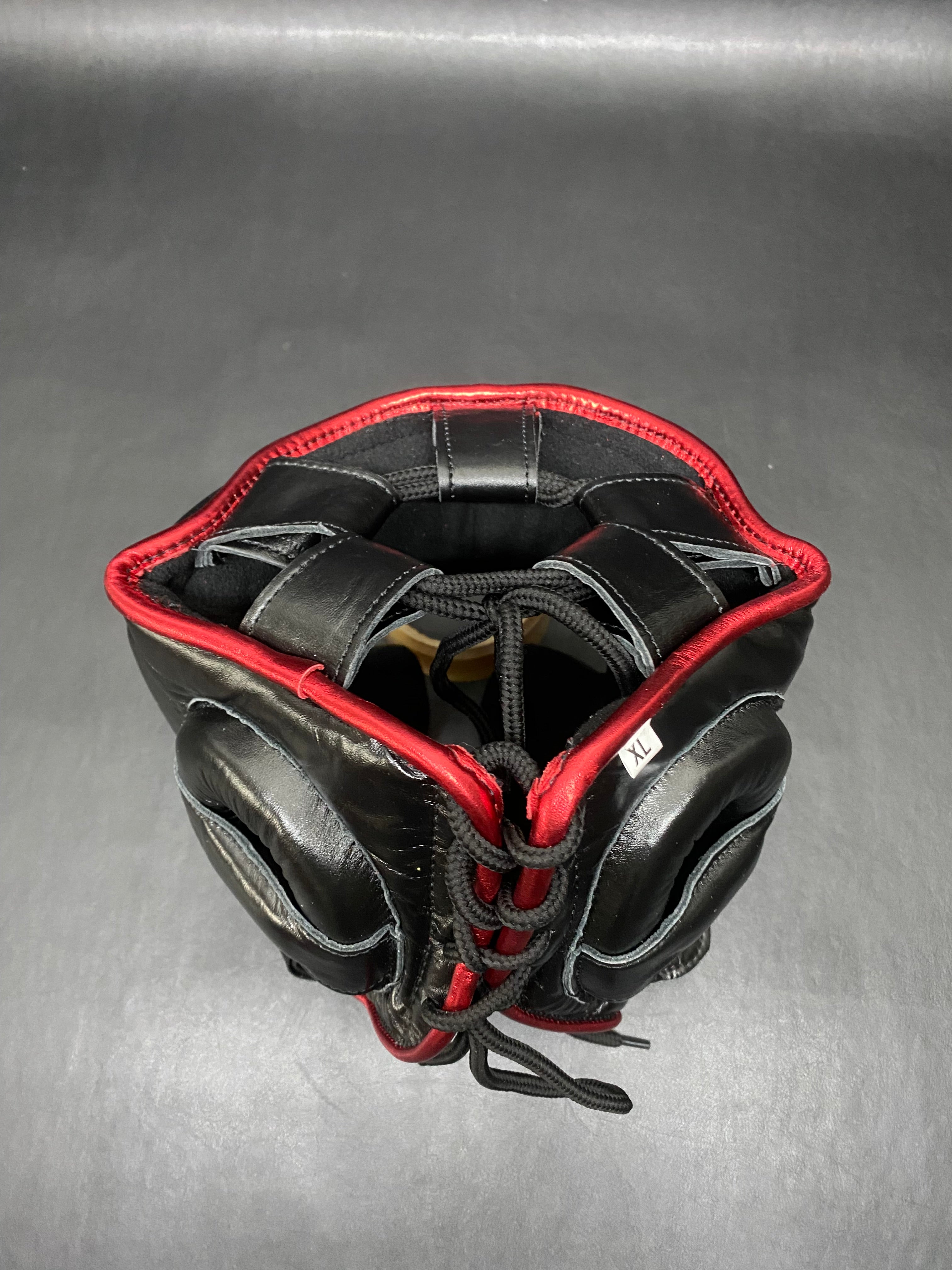 Customizable Red and Black No Boxing No Life Boxing Set With Cheeks Head Guard