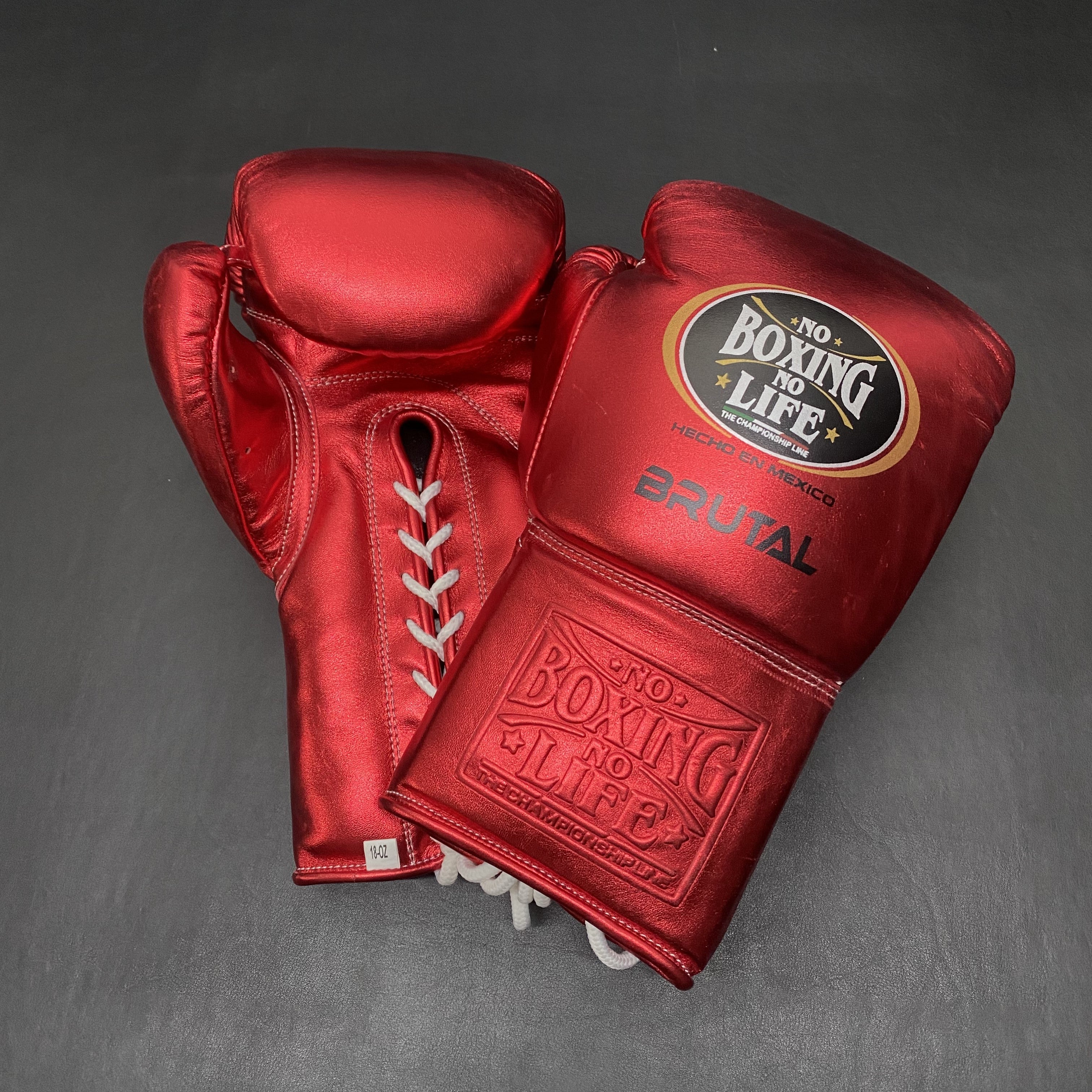 Customizable Red and Black No Boxing No Life Boxing Set With Cheeks Head Guard