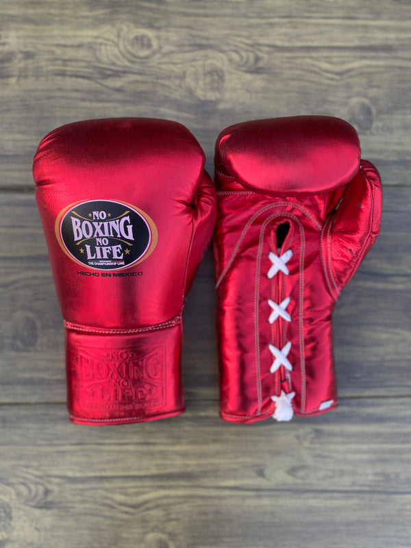 Customizable Red and Black No Boxing No Life Boxing Sets With Cheeks Head Guard