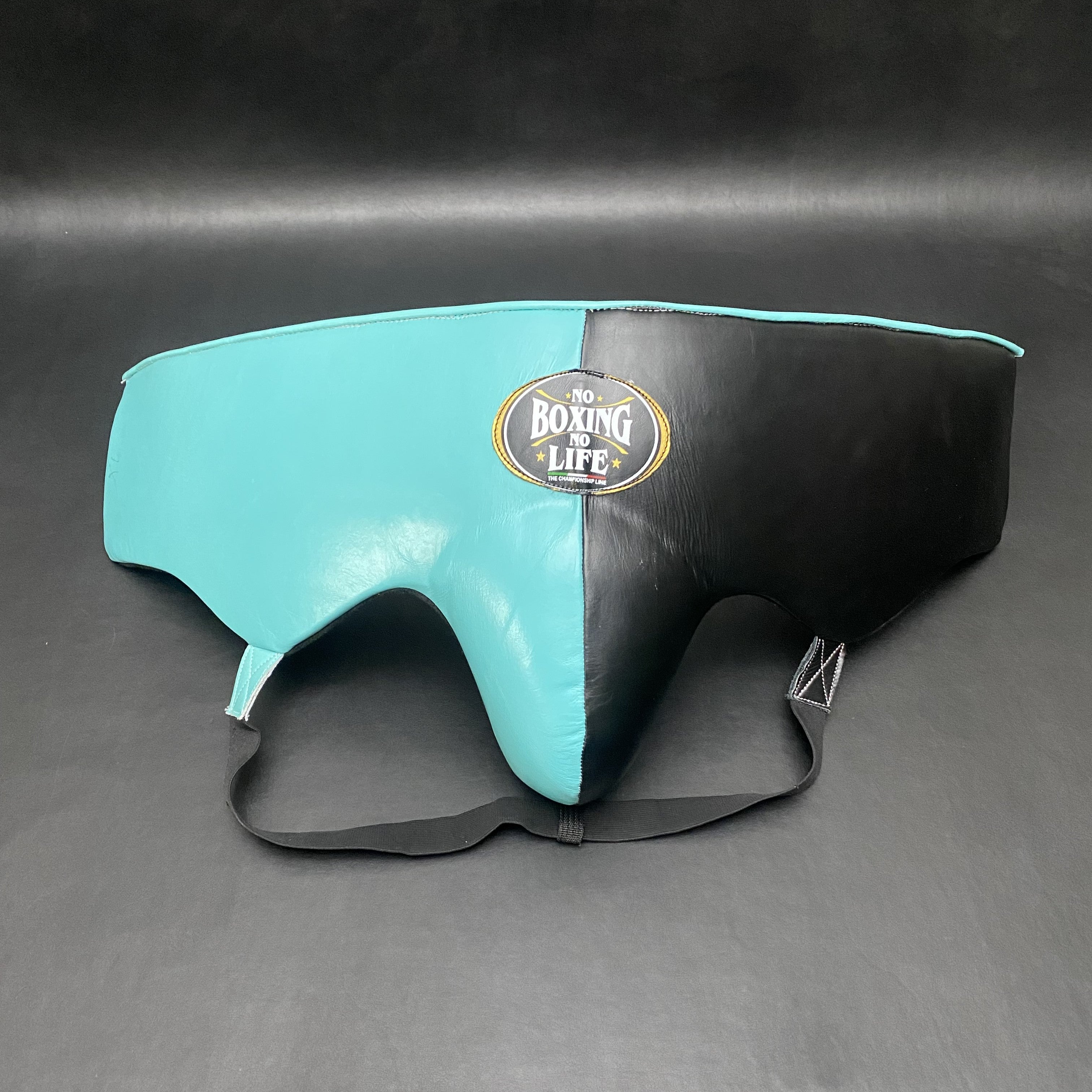Customizable Turquoise blue and Black No Boxing No Life Boxing Set With Cheeks Head Guard