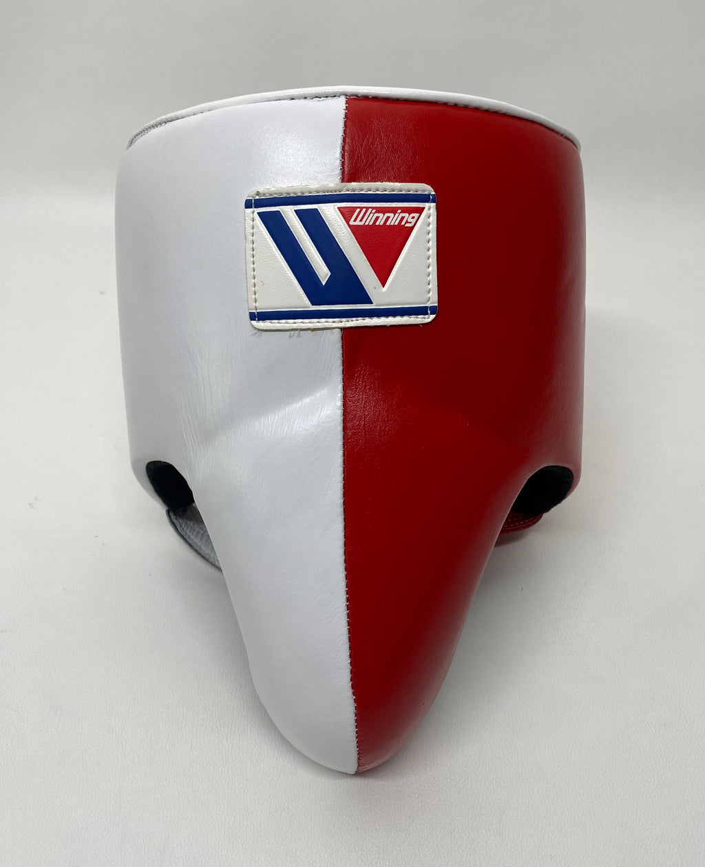Customizable White and Red Winning Boxing Sets With Nose Bar Head Guard