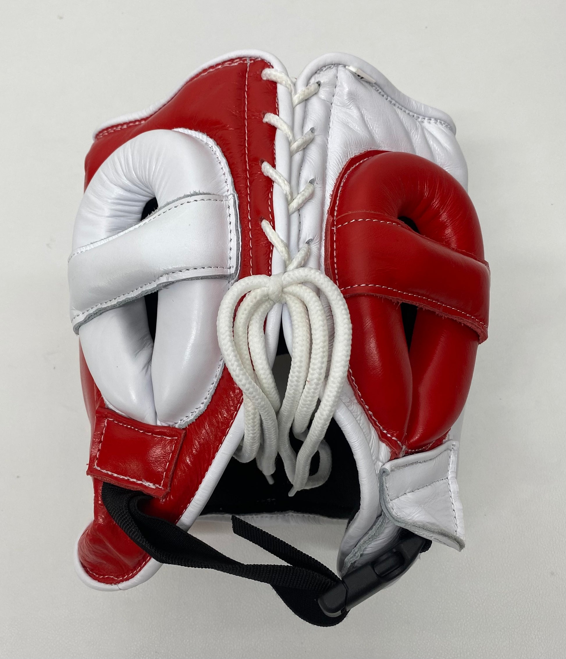 Customizable White and Red Winning Boxing Sets With Nose Bar Head Guard