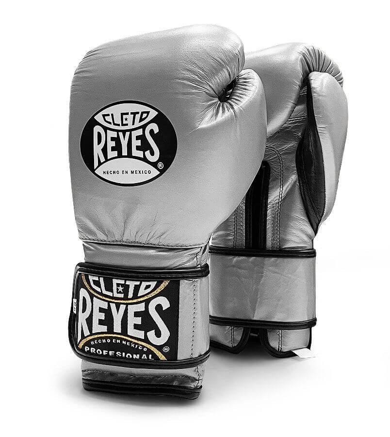 Customizable Silver Cleto Reyes Boxing Gloves, Cleto Reyes Velcro Boxing Gloves, Christmas Gift for Men's and Women's, Thanksgiving Gifts for Him and Her