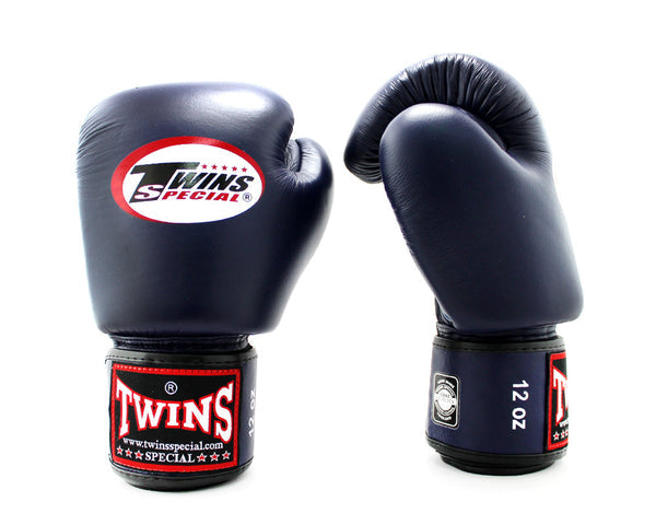 Customizable Navy Blue Twins Boxing Gloves, Twins Velcro Boxing Gloves, Christmas Gift for Men's and Women's, Thanksgiving Gifts for Him and Her