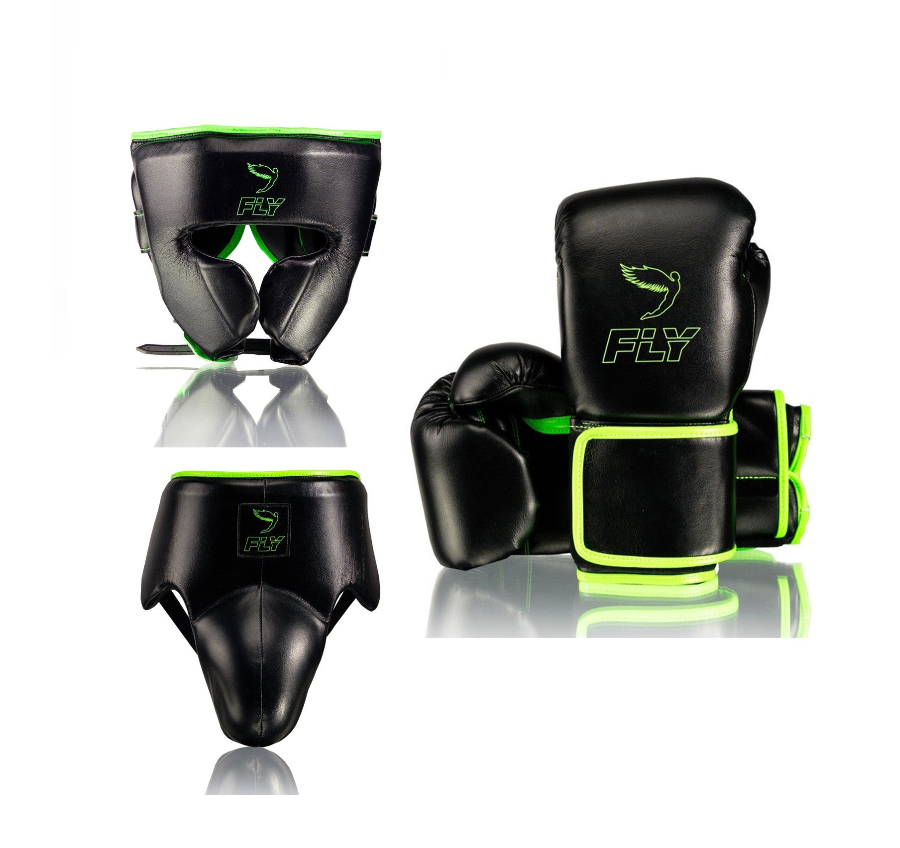 Customizable Black and Neon Fly Boxing Set, Fly Velcro Boxing Gloves, Christmas Gift for Men's and Women's, Thanksgiving Gifts for Him and Her