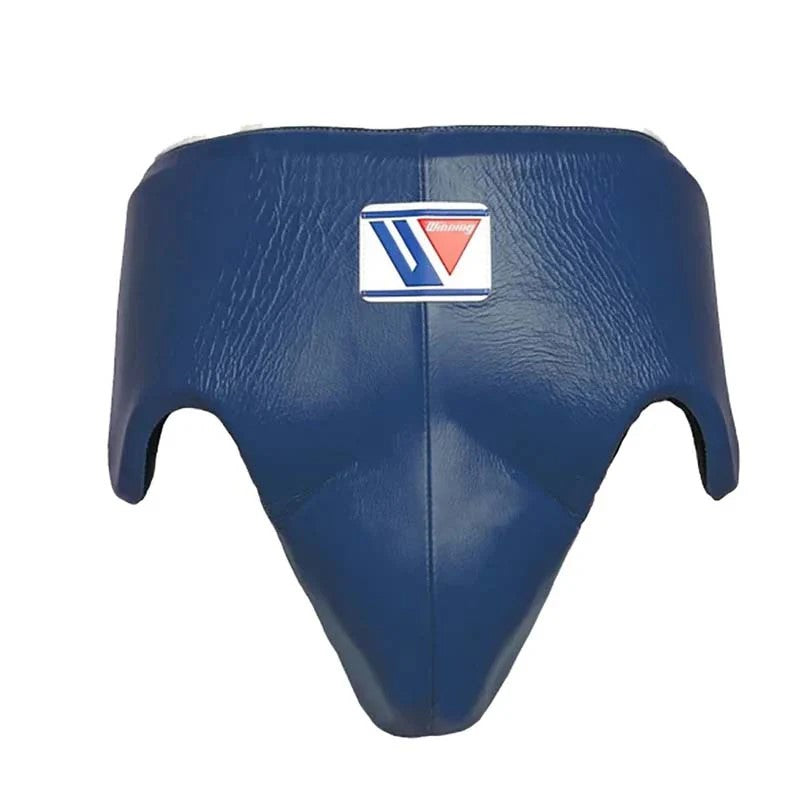 Customizable Navy Blue Winning Boxing Sets With Cheeks Head Guard
