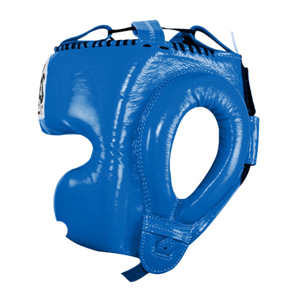 Cleto Reyes Closed Face Head Guard - Blue