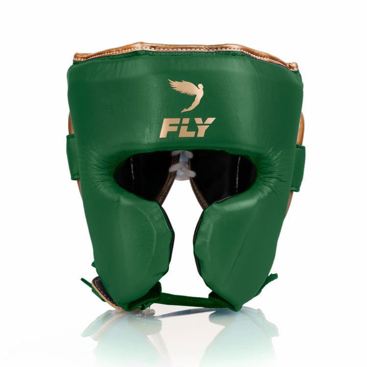 Customizable Green and Gold Fly Boxing Set, Fly Velcro Boxing Gloves, Christmas Gift for Men's and Women's, Thanksgiving Gifts for Him and Her
