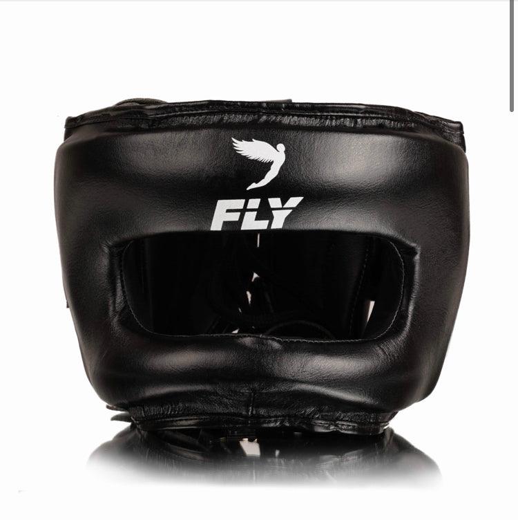 Customizable Black Fly Boxing Set, Fly Velcro Boxing Gloves, and Full Face Head Guard Christmas Gift for Men's and Women's, Thanksgiving Gifts for Him and Her