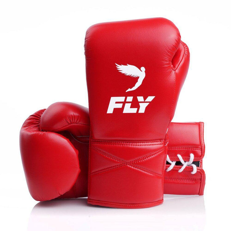 Customizable Red Fly Boxing Set, Fly Lace up Boxing Gloves, Christmas Gift for Men's and Women's, Thanksgiving Gifts for Him and Her