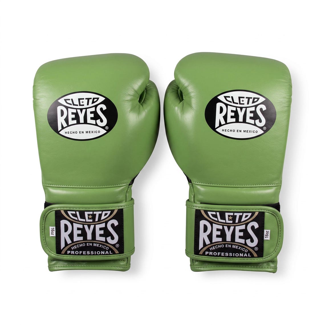 Customizable Green Cleto Reyes Boxing Gloves, Cleto Reyes Velcro Boxing Gloves