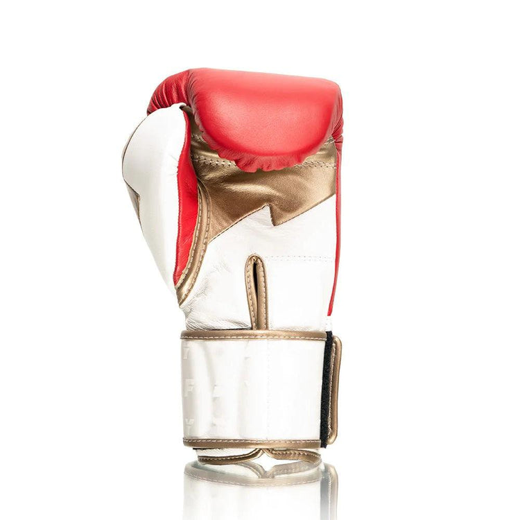 Customizable Red and White Fly Boxing Set, Fly Velcro Boxing Gloves, Christmas Gift for Men's and Women's, Thanksgiving Gifts for Him and Her