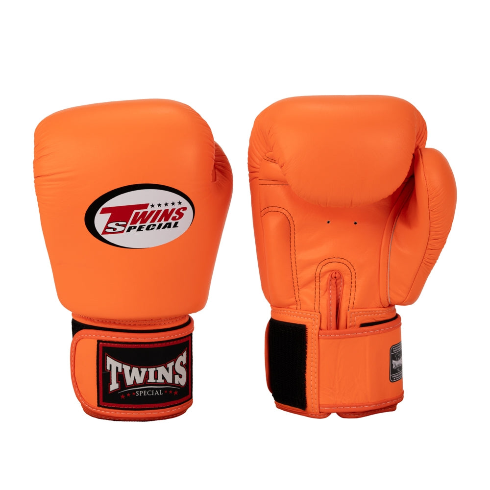 Customizable Orange Twins Boxing Gloves, Twins Velcro Boxing Gloves, Christmas Gift for Men's and Women's, Thanksgiving Gifts for Him and Her