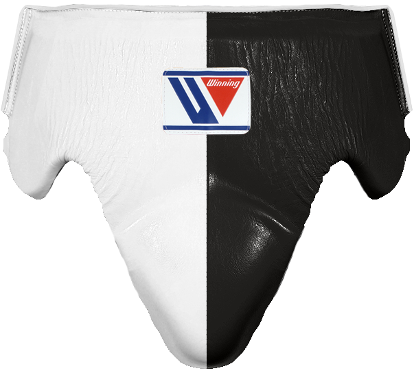 Winning Standard Cut Groin Protector - White & Black