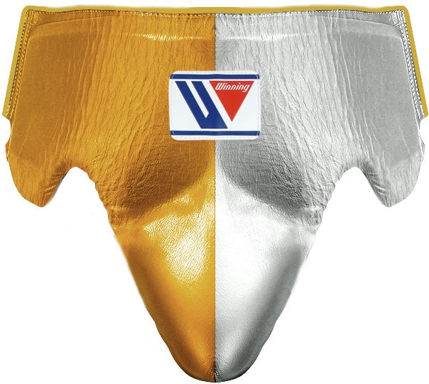 Winning Standard Cut Groin Protector - Gold & Red