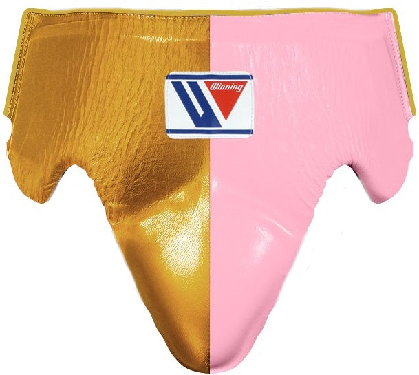 Winning Standard Cut Groin Protector - Gold & Red